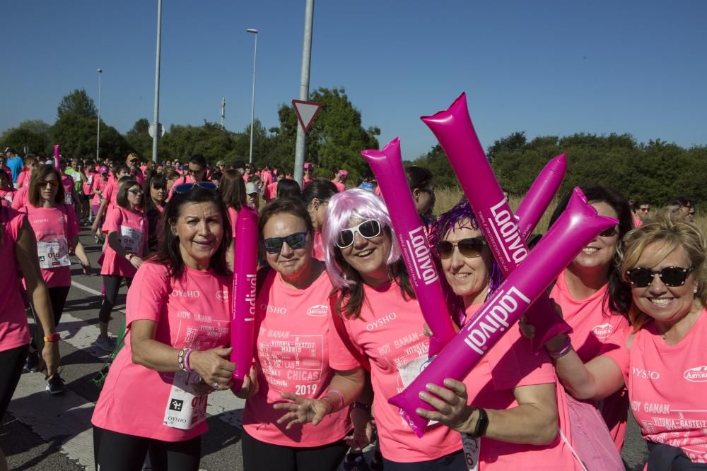 Participantes en la carrera