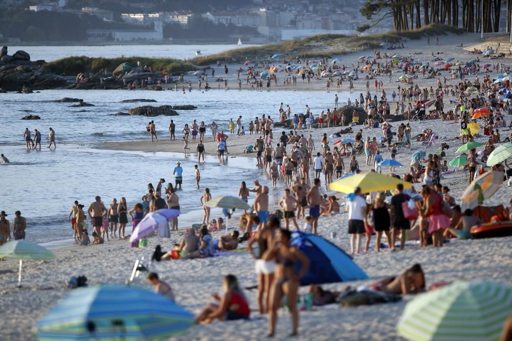 Vigo sobrepasó este domingo los 36,5º y la previsión indica que Galicia seguirá bajo la influencia de las altas presiones durante los próximos días.