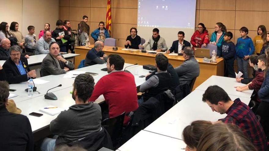 Els infants van participar al Consell d&#039;Alcaldes del Bages