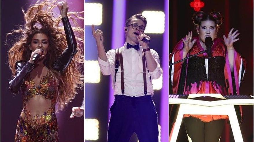 Los cinco favoritos para ganar Eurovisión 2018