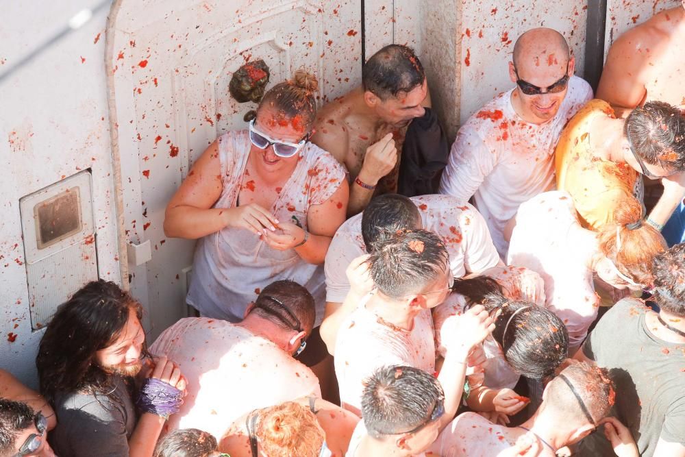 Tomatina de Buñol 2018.