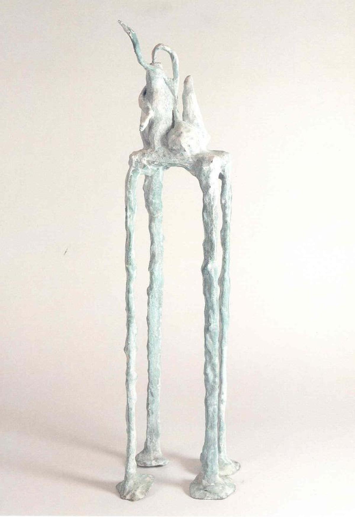 Miquel Barceló, «Table», 1991. Bronce pintado Miquel Barceló, «Table», 1991. Bronce pintado