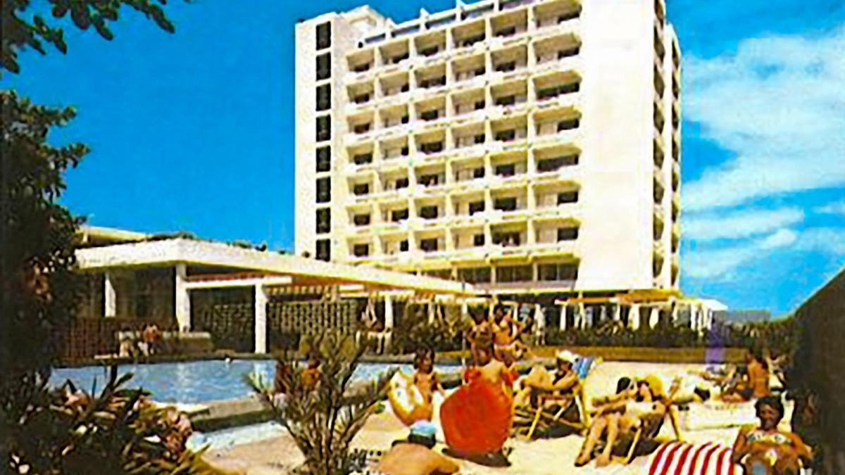 Der erste Robinson Club Jandia Playa im Jahr 1972.