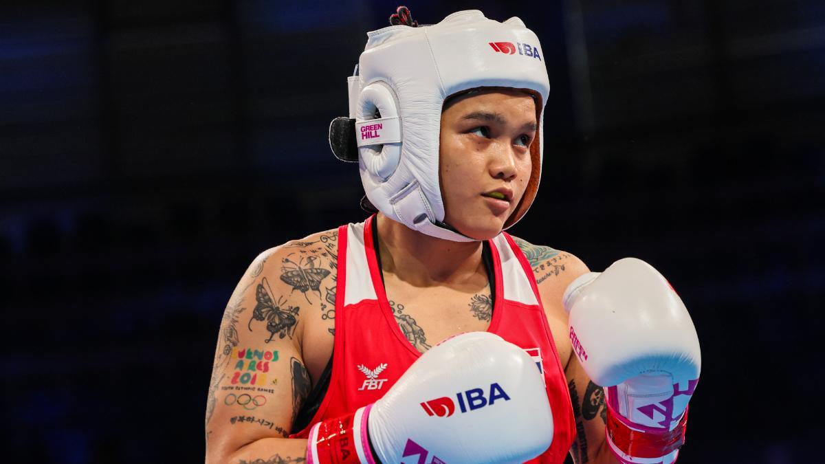 La tailandesa Somnuek, una boxeadora extraordinaria