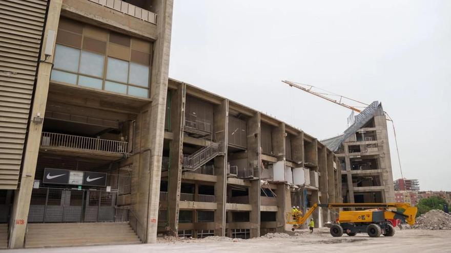 VÍDEO: Així van les obres del Camp Nou