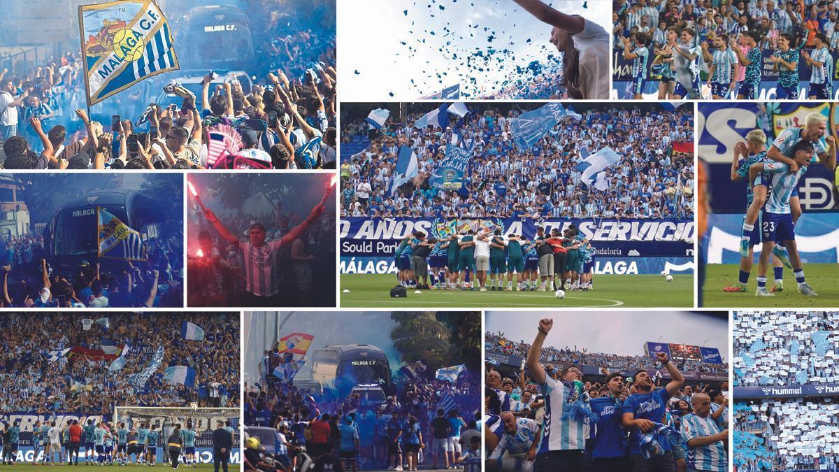 Málaga entera estará este sábado con su equipo de fútbol.