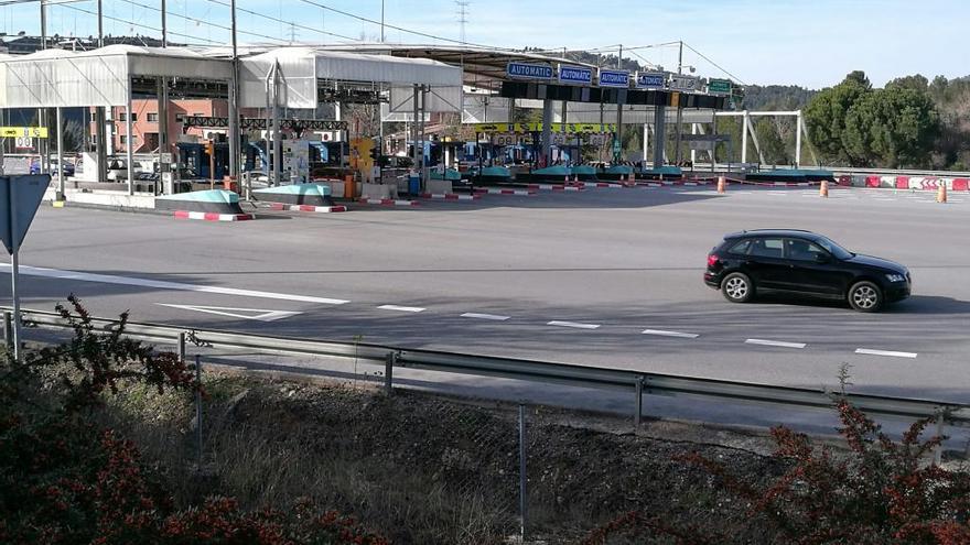 Peatge de Sant Vicenç-Castellbell de l&#039;autopista Terrassa-Manresa