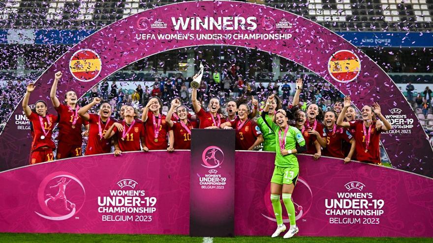 Wifi logra con España su segundo Europeo consecutivo de fútbol sub 19