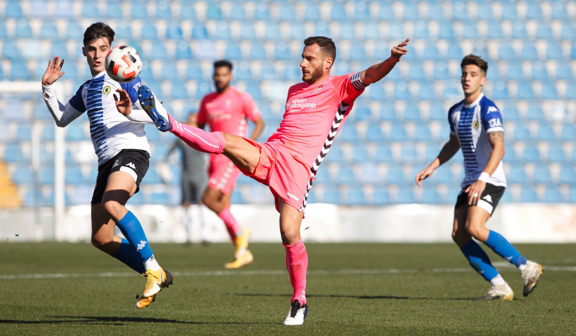 Hércules - Alcoyano: Las imágenes del partido (0-0)