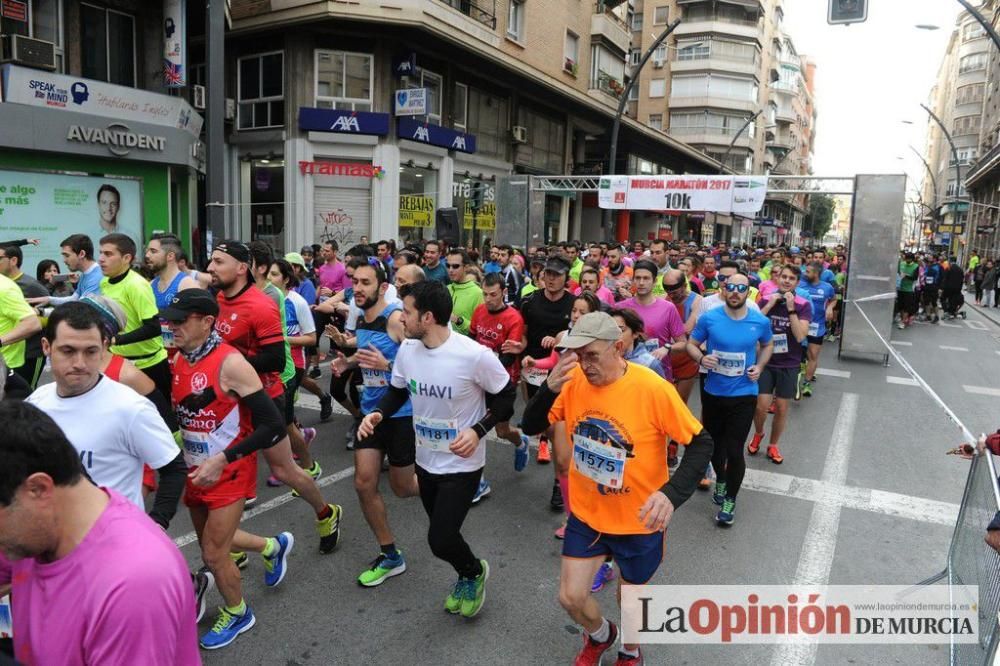 Murcia Maratón. Salida 10K