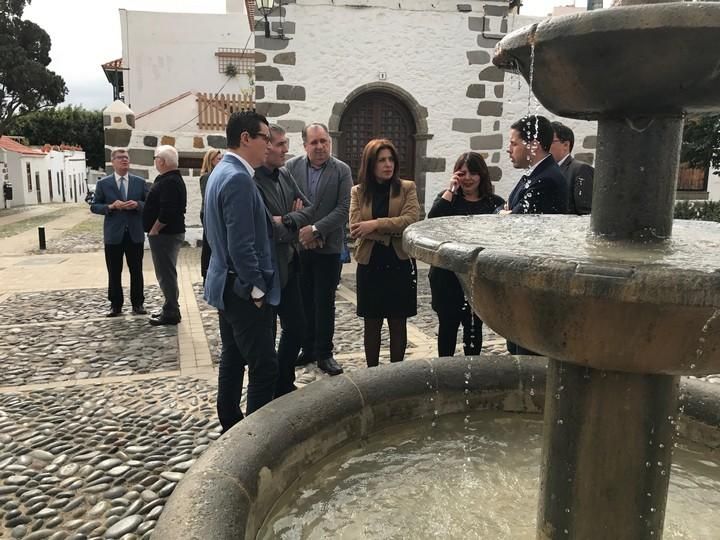 Visita de Fernando Clavijo a Telde