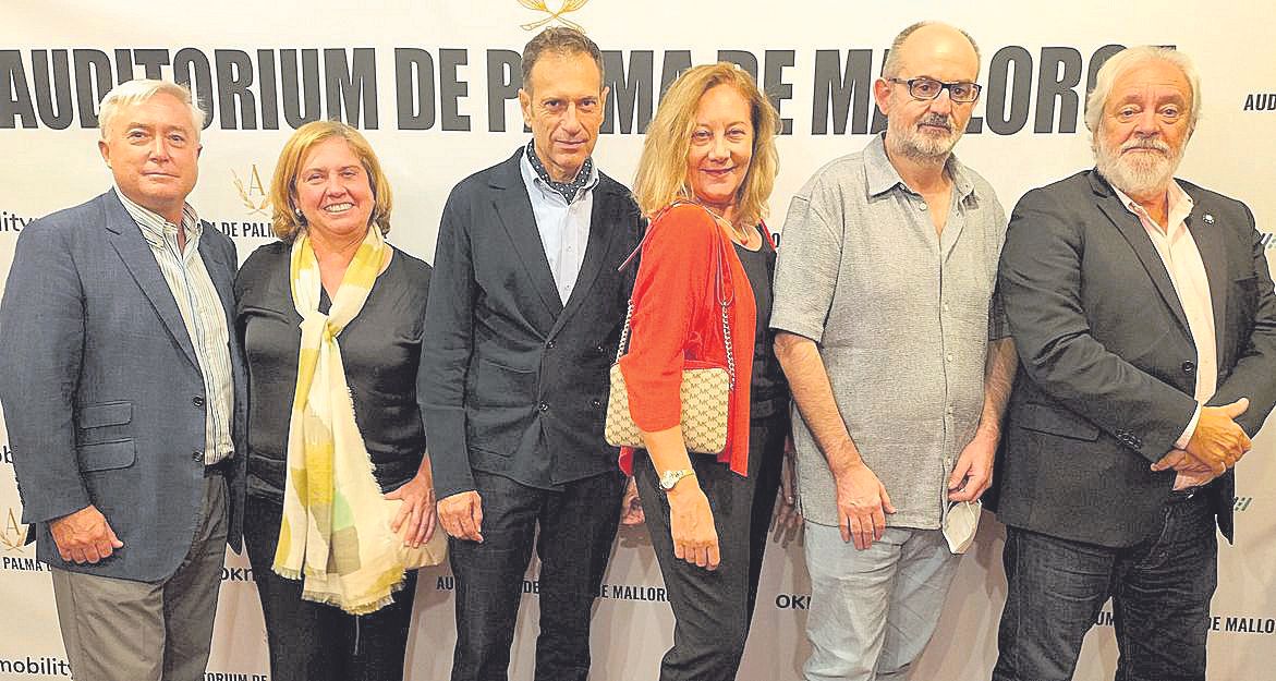 María Jesús Hernández, Alberto Hernando, Pedro Vidal, Águeda Ropero, Antelmo Pujol y Raúl Izquierdo.