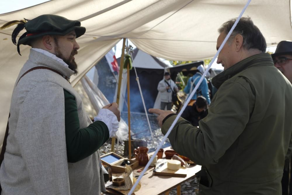 Los campamentos del milagro de Empel están prepara