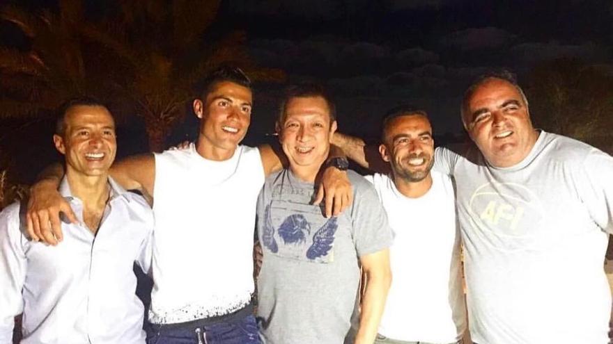 Peter Lim, de cena en Ibiza con Cristiano Ronaldo y Jorge Mendes