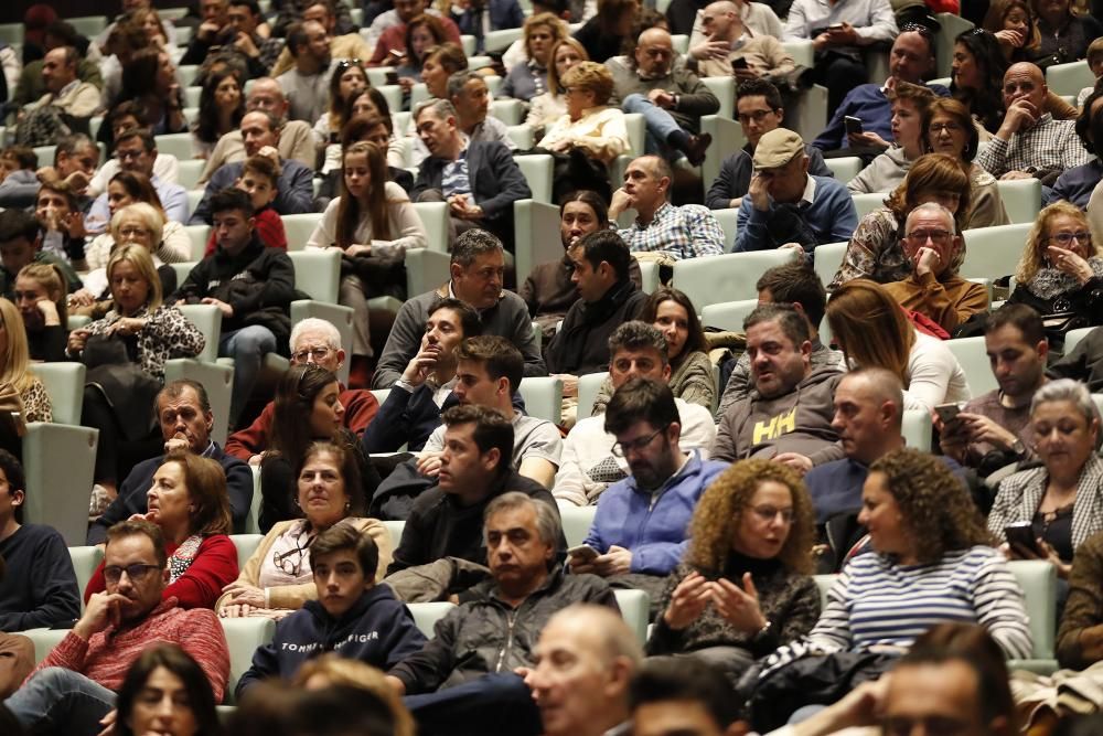 Así fue el paso de Nadal por el Auditorio Mar de Vigo