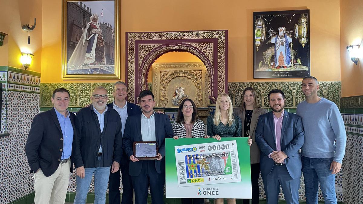 Presentación del cupón de la filà Marrakesch