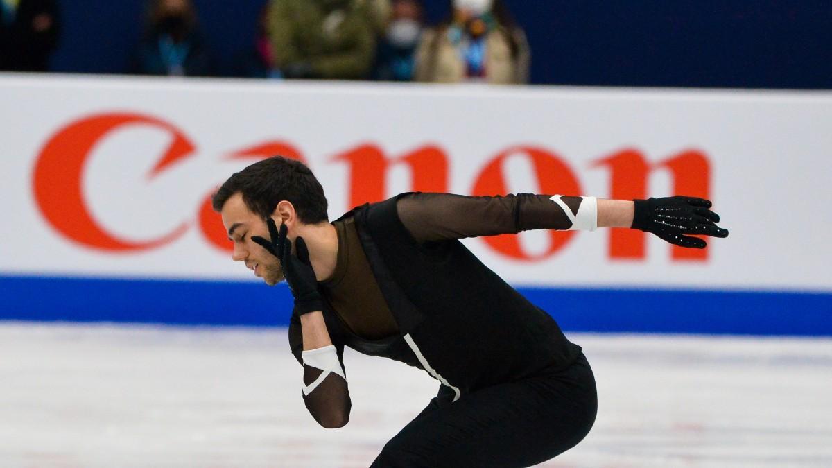 Guarino, durante su actuación en Montpellier