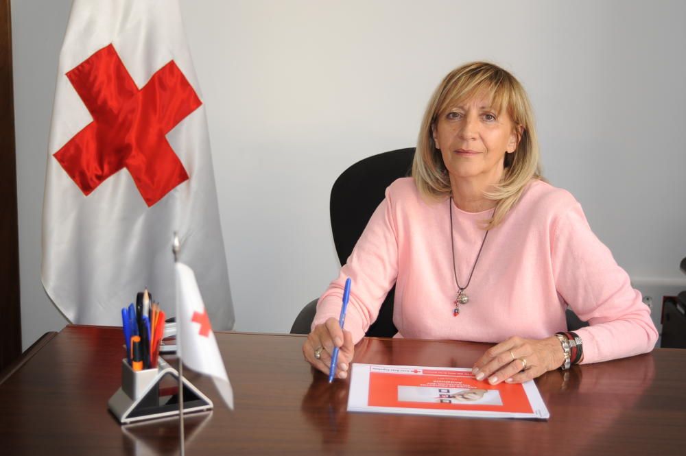 Mayte Pociello, presidenta de Cruz Roja S/C de Tfe