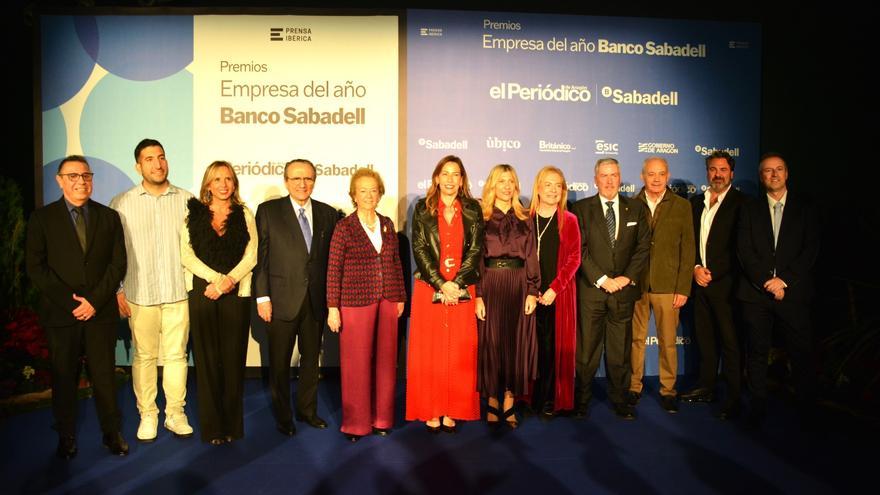 En imágenes | EL PERIÓDICO DE ARAGÓN entrega los premios Empresa del Año Banco Sabadell en la Torre del Agua