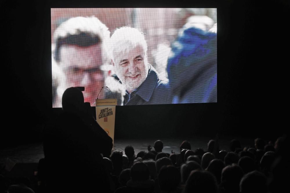 Acte final de Junts per Catalunya a les eleccions generals a Girona