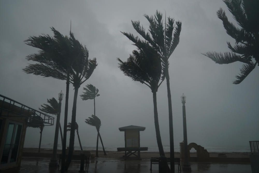 El paso del huracán Irma por Florida