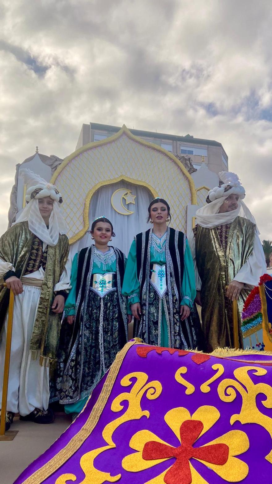 Los cuatro representantes de Passeig