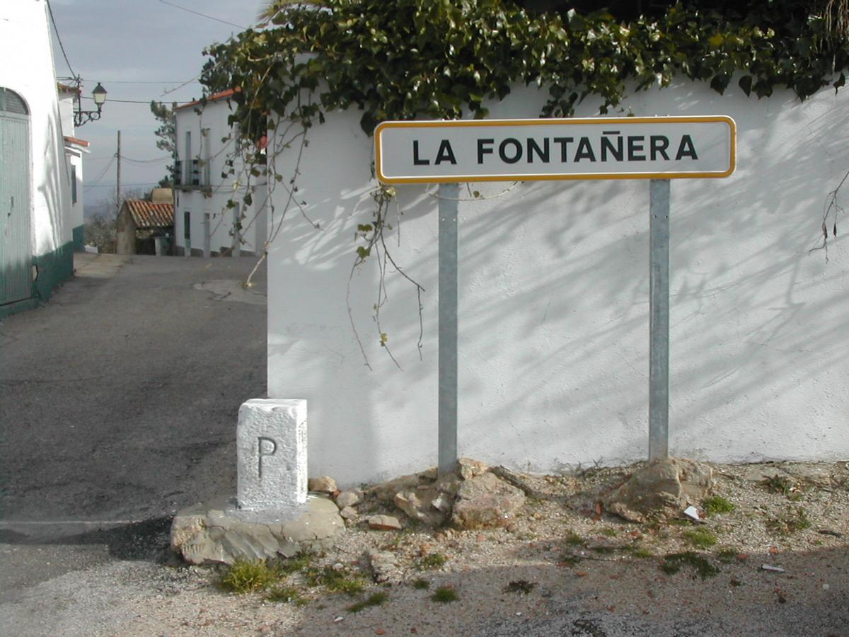 La Fontañera, en el límite de Cáceres con Portugal.