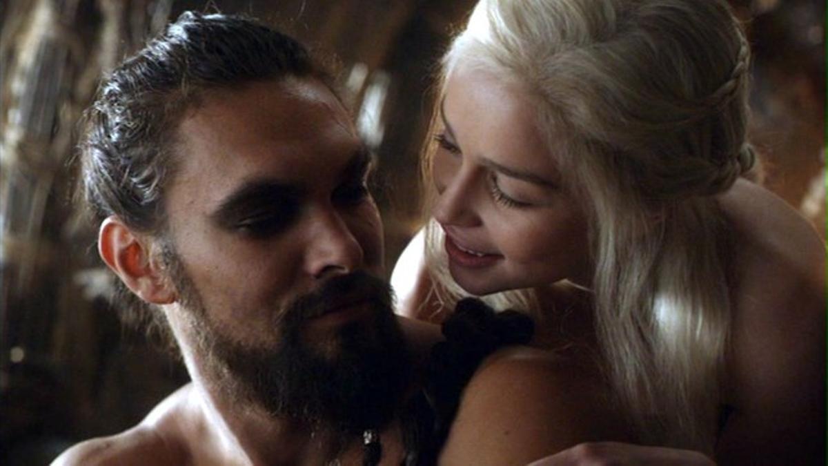 Drogo y Daenerys en Juego de Tronos
