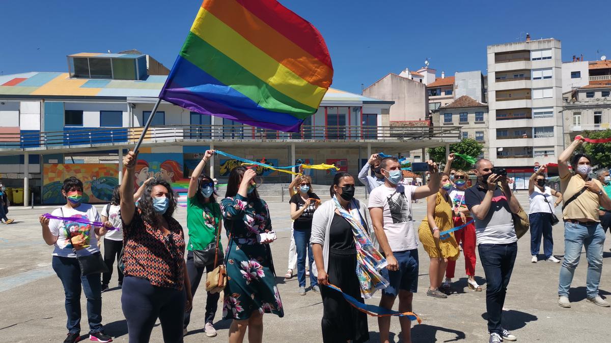 Un momento de la Festa da Diversidade de esta año en Moaña. / S.A.