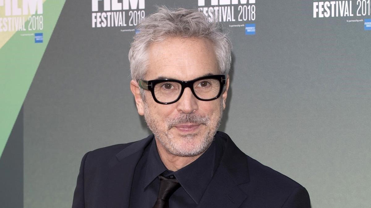 Alfonso Cuarón, en Londres, el pasado 13 de octubre