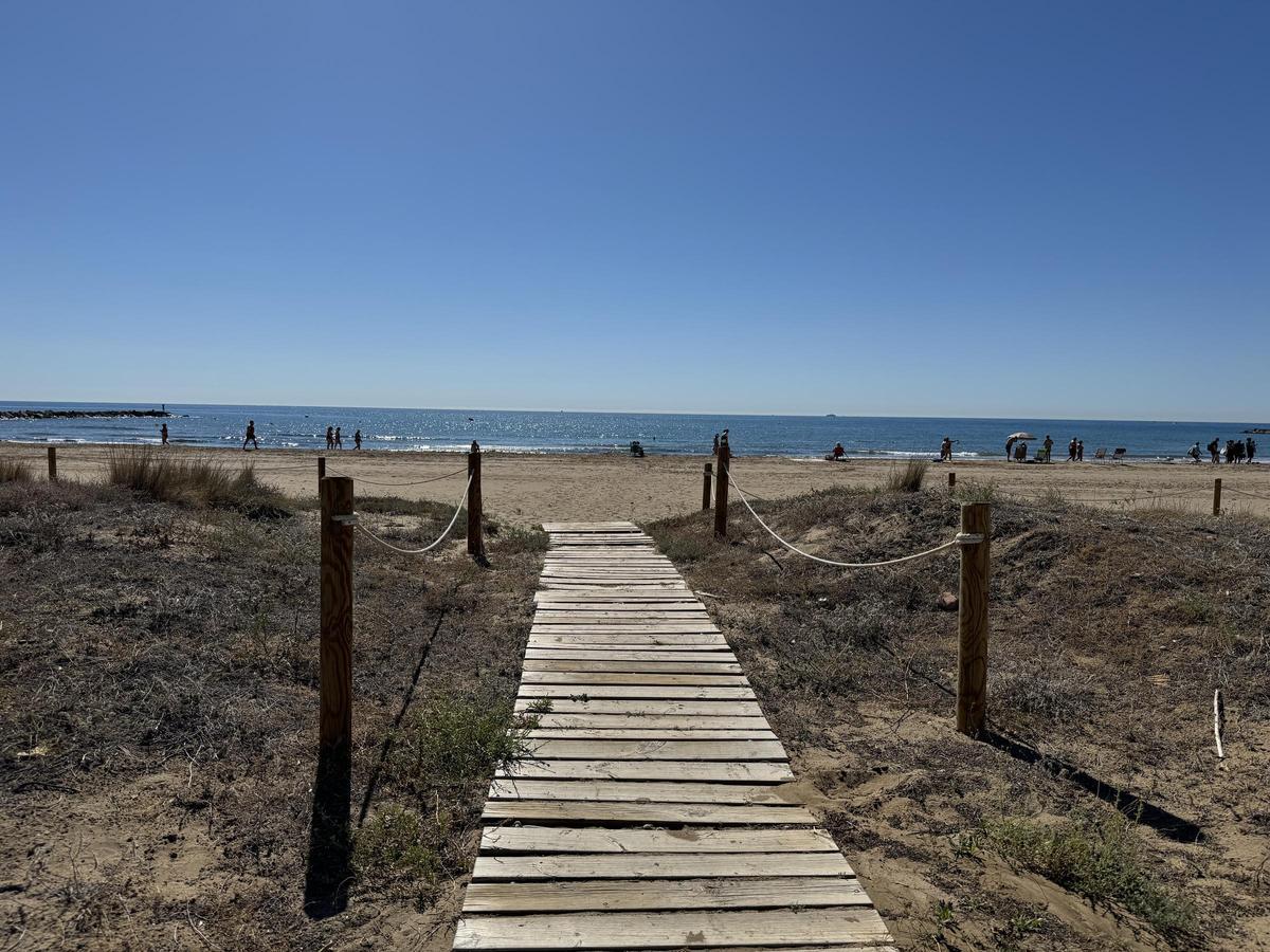 Una de las playas del Puig