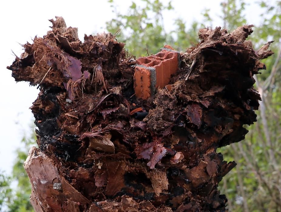 El desescombro de la zona cero deja al descubierto la devastación que causó dos muertos y arrasó una treintena de viviendas.