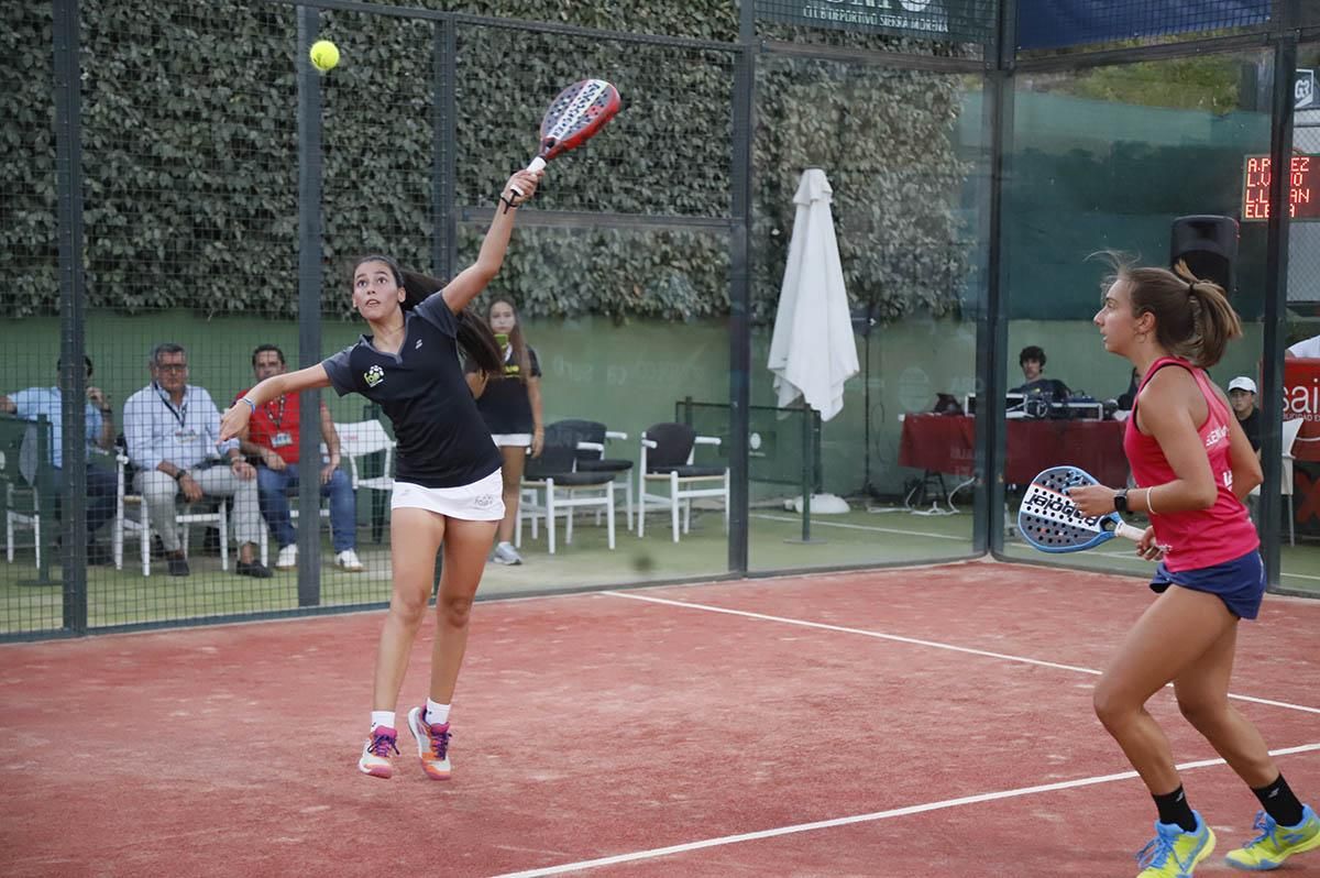 Final femenina de Los Internacionales de pádel de Córdoba