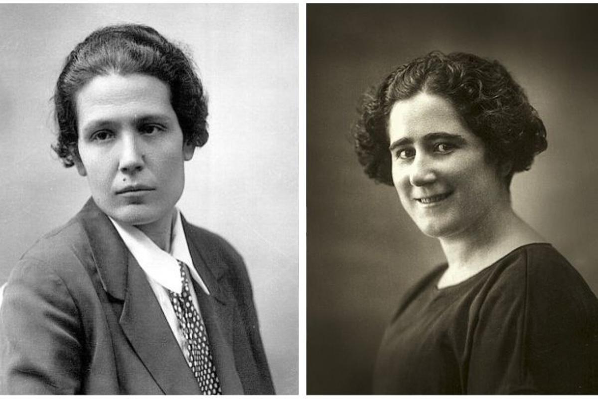 Victoria Kent y Clara Campoamor, abogadas españolas.