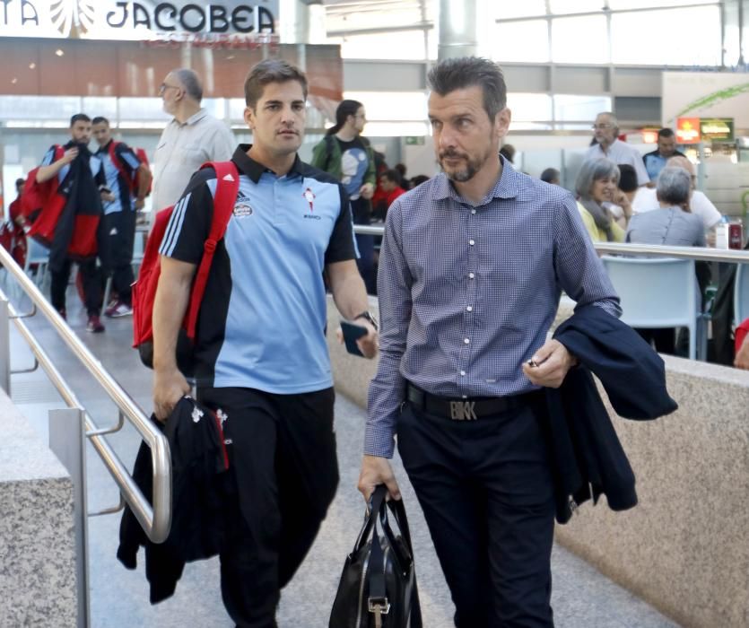 El Celta pone rumbo a su pretemporada en Inglaterra