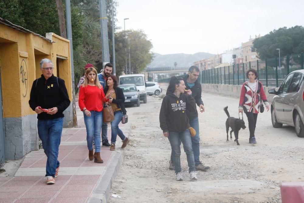 Las vías de Murcia, con acento catalán