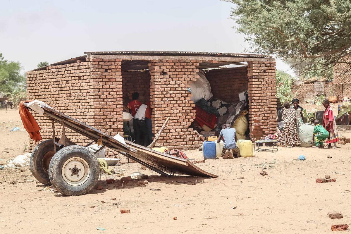 Éxodo de refugiados sudaneses hacia El Chad