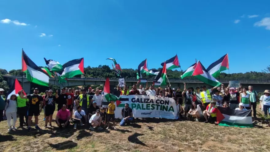 Deza marcha por Palestina