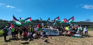 Deza marcha por Palestina