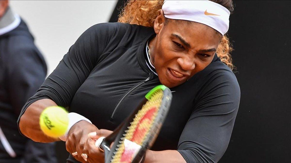 Serena Williams dice adiós al torneo de Roma por lesión.