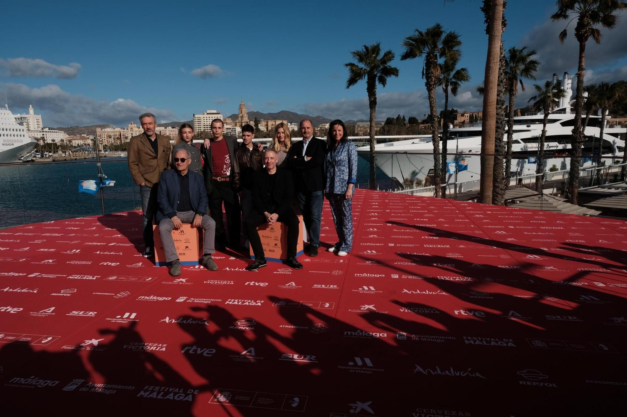 Photocall de la película 'Menudas piezas' en el Festival de Málaga.