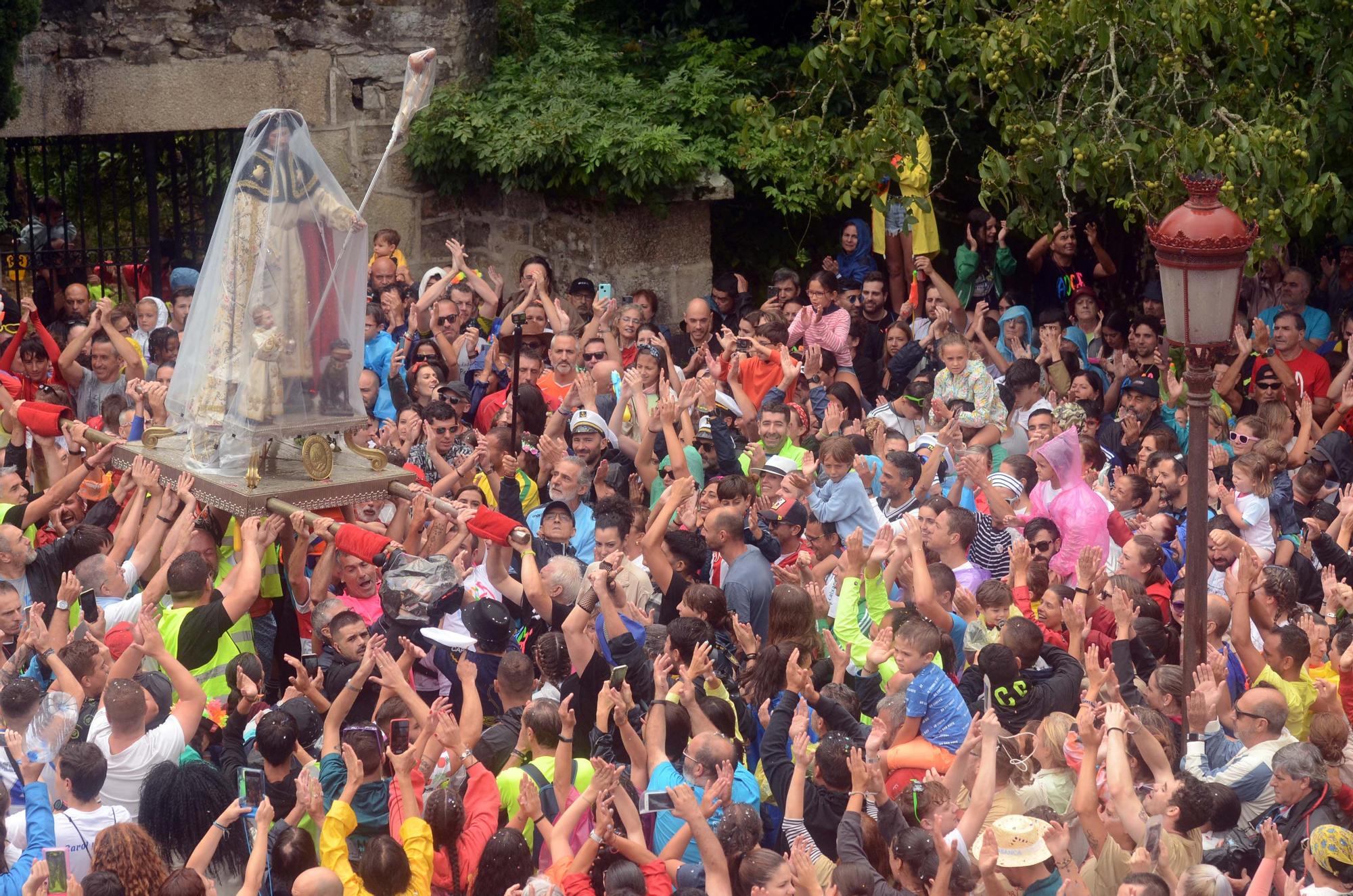 Las imágenes de la Festa do Auga más esperada de la historia