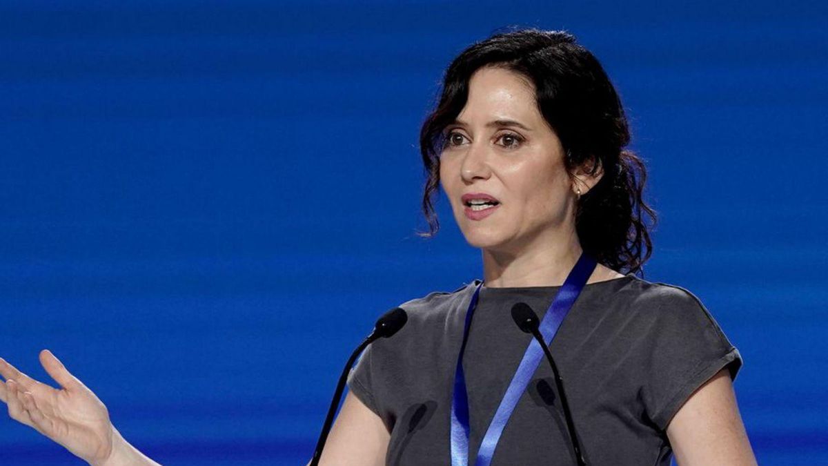 La presidenta de la Comunitat de Madrid, Isabel Díaz Ayuso.