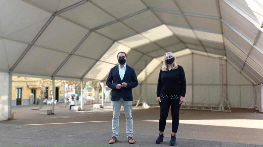 La plaza del Cristo de Tacoronte acoge este fin de semana la gran fiesta de los vinos