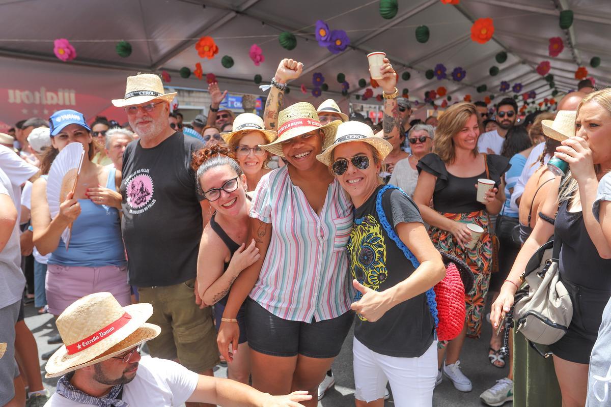 Segundo día de mascletá, pirotecnia Reyes Martí