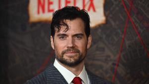 Henry Cavill en el estreno de Enola Holmes 2