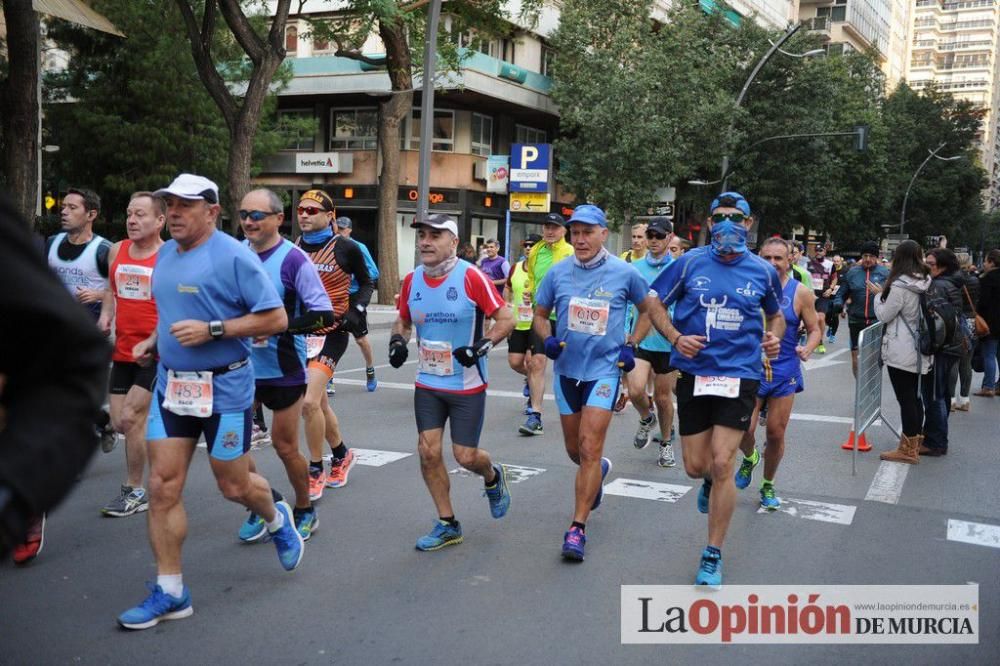 Murcia Maratón. Salida