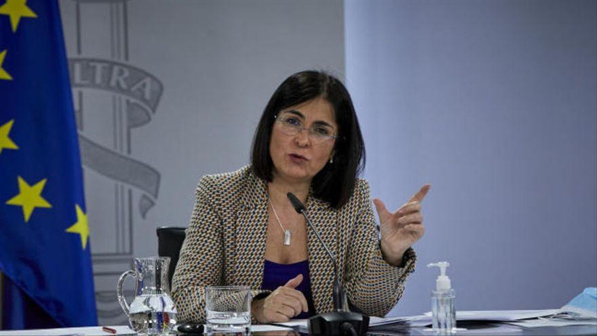 La ministra de Sanidad, Carolina Darias.