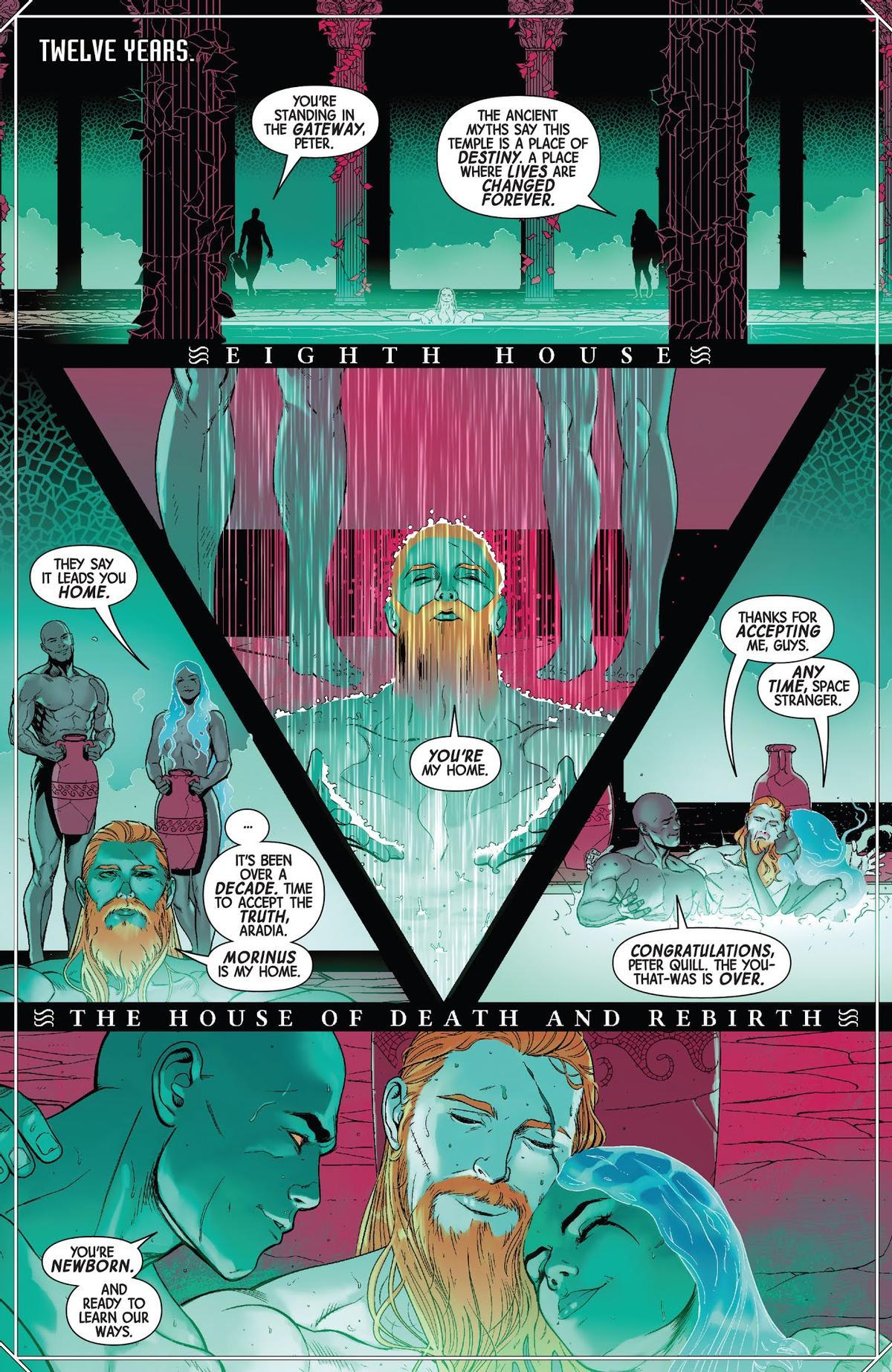 Viñeta del cómic 'Guardians Of The Galaxy: I Shall Make You A Star-Lord #9'
