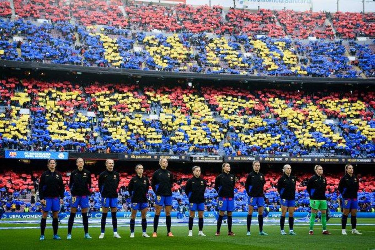 Impacte global pel rècord d’assistència del Camp Nou